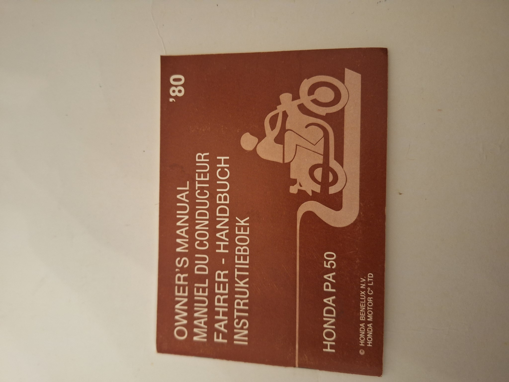 Picture of Fahrerhandbuch  Honda  PA50 